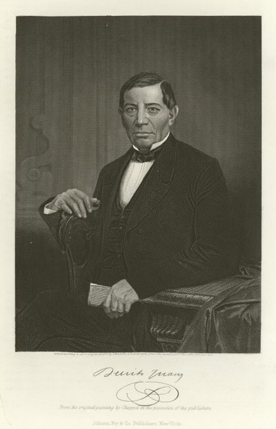 Benito Juárez von Alonzo Chappel